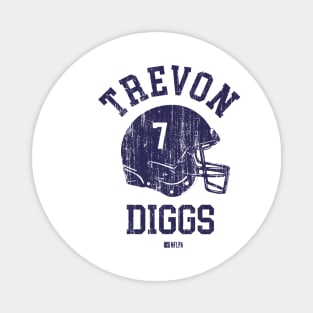 Trevon Diggs Dallas Helmet Font Magnet